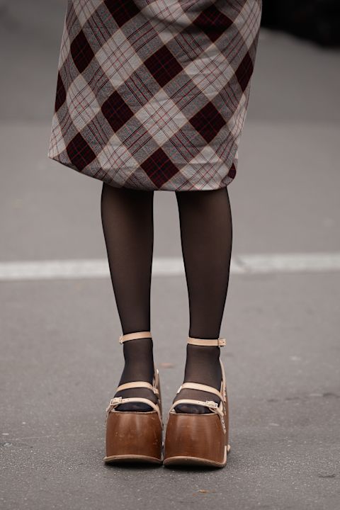 Streetstyle in Paris, Frühahr/Sommer 2025: Clogs