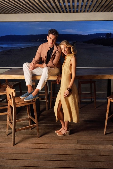 Looks der Frühjahr/Sommer 2025 Kollektion von GEOX