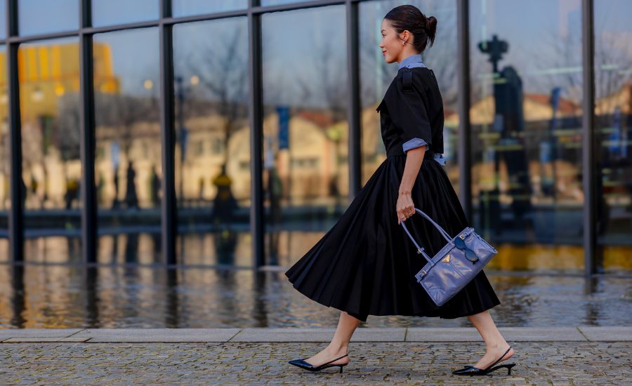 Hier kommen die angesagtesten Schuhtrends im Frühling 2026. Foto: launchmetrics.com/spotlight