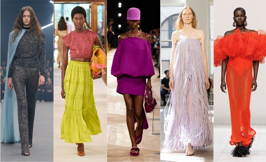 Das sind die 5 Trendfarben im Frühling 2026. Fotos: launchmetrics.com/spotlight