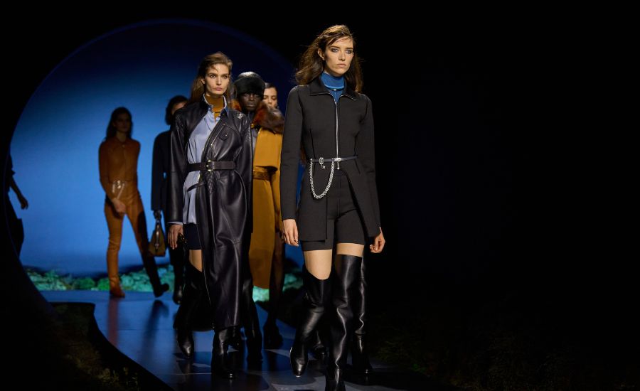 Hermès zeigt die Herbst/Winter 2026/27 auf der Paris Fashion Week. Foto: launchmetrics.com/spotlight