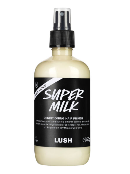 Lieblingsprodukte von Mabel: Dazu gehört auf jeden Fall die "Super Milk" von Lush, ein Leave-in-Conditioner-Spray.