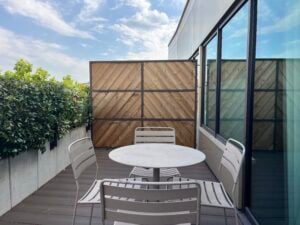 Der Balkon / Foto: eigene Aufnahme