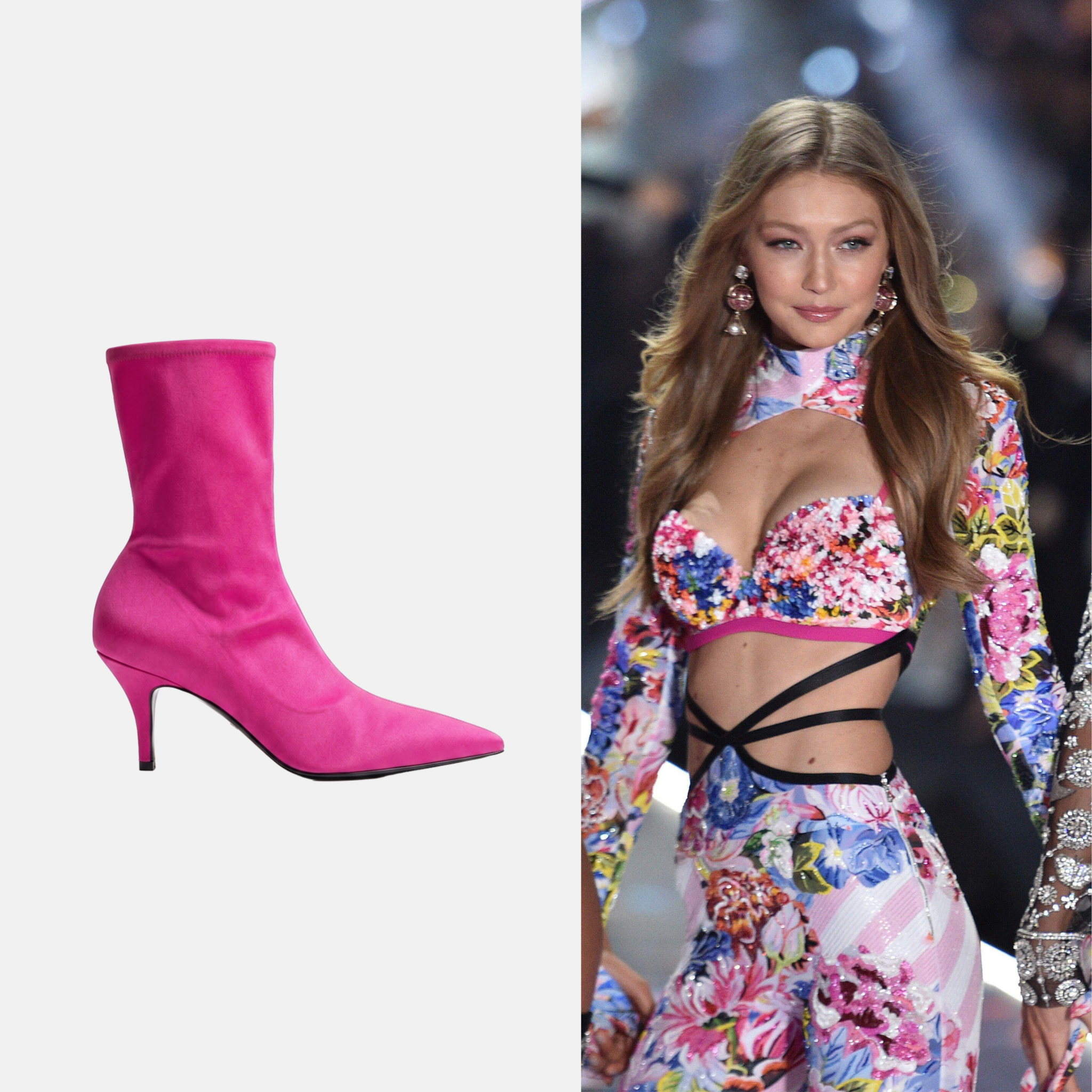 Gigi Hadid spendet Balenciaga Schuhe