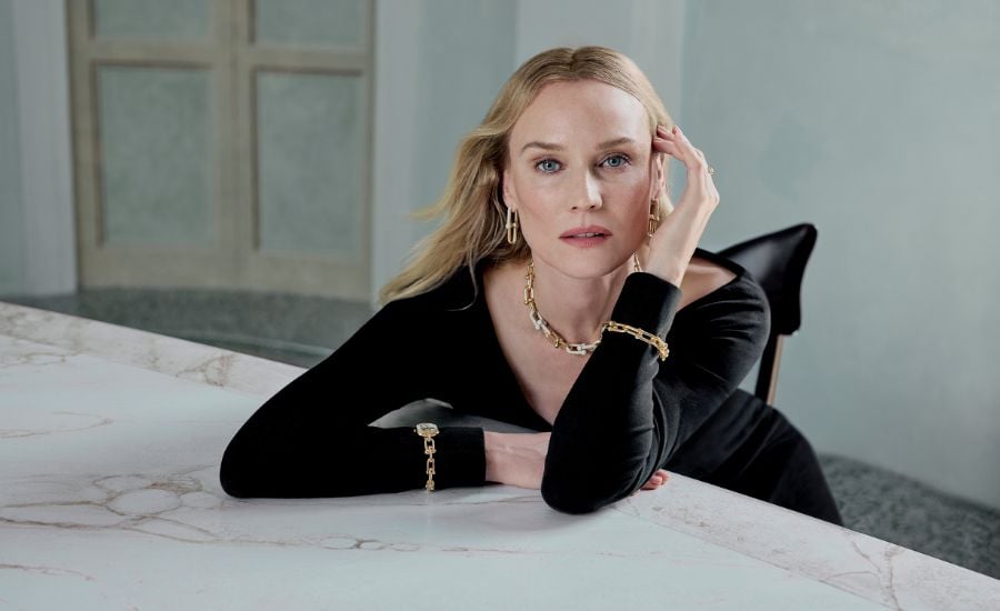 Diane Kruger ist das neue Gesicht für Tiffany & Co. in Deutschland. Foto: PR