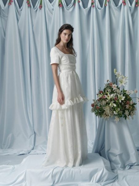 Kleid mit Rüschen von Markarian
