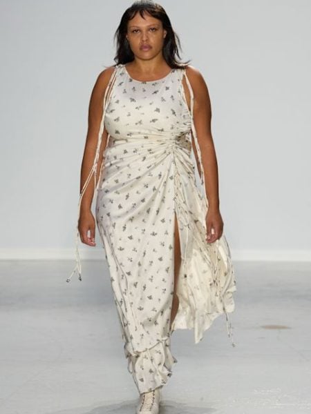 Ganni Slip Dress mit Blumenprint
