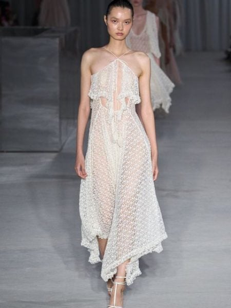Philosphy di Lorenzo Serafini: Kleid aus Spitze