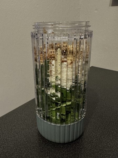 Zutaten Pesto im Mixer