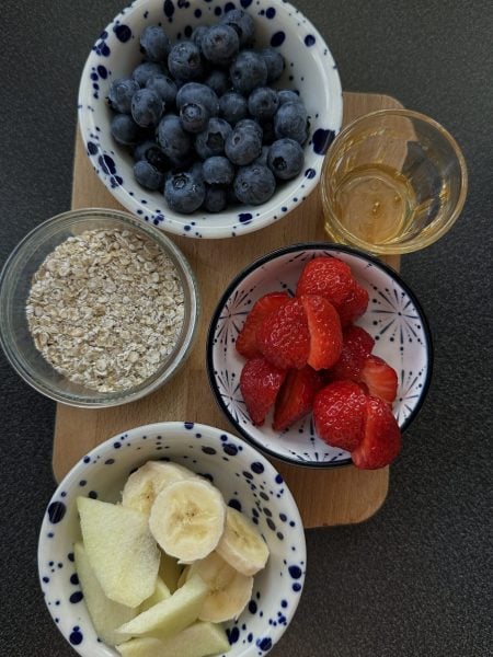 Zutaten Beeren-Smoothie