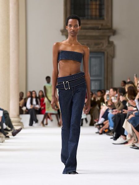 Set aus Indigo Stoff bei Sportmax