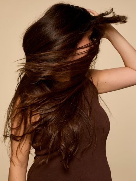 Lieblingsprodukte von Mabel verleiht ihren Haaren mit der passenden Pflege wieder Leichtigkeit.