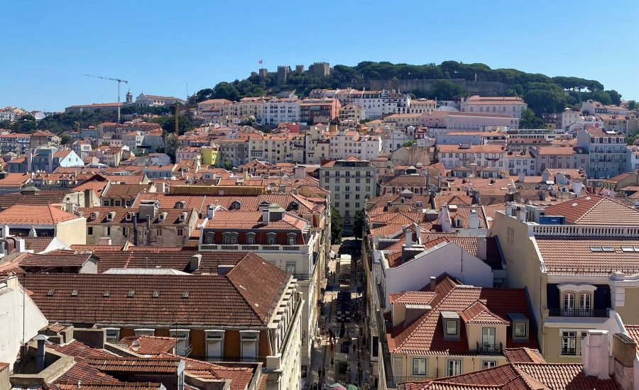 Aussicht auf Lissabon