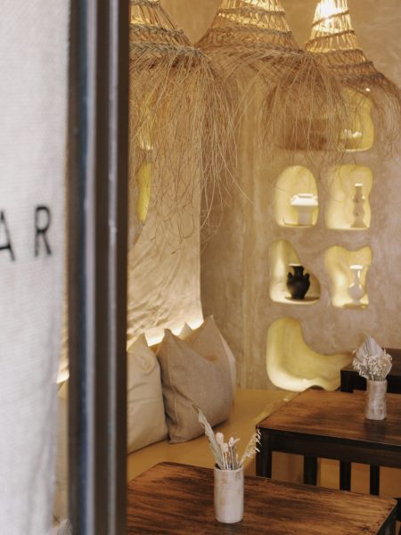 Blick ins Restaurant Empanar in Lissabon